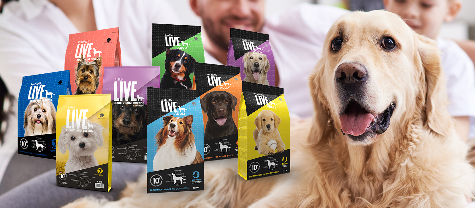 Корм ProBiotic LIVE для собак